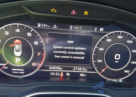 2019 Audi A5 45 Premium z USA, uszkodzony, nr VIN WAUYNGF56KN009837